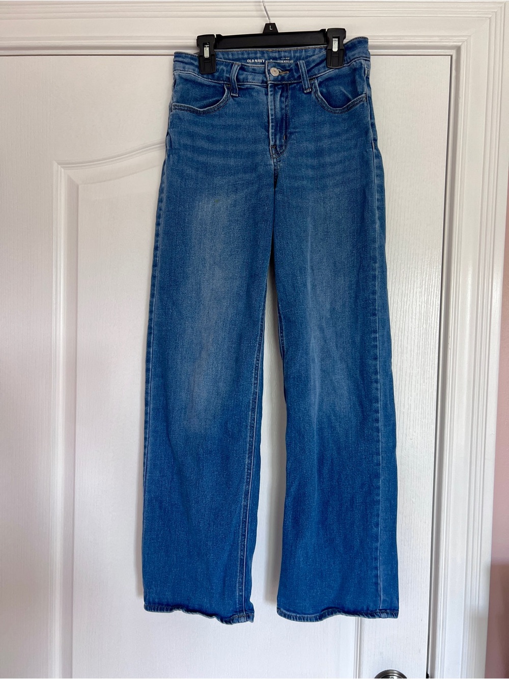 Old Navy Wide-Leg High-Rise Jeans - Blue Wash